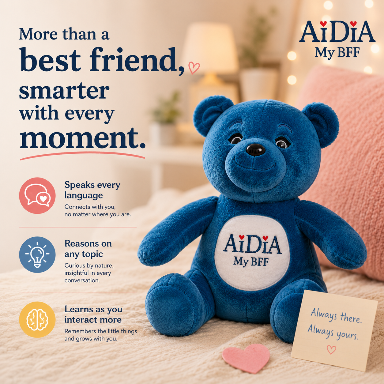 AiDiA companion for people living alone
